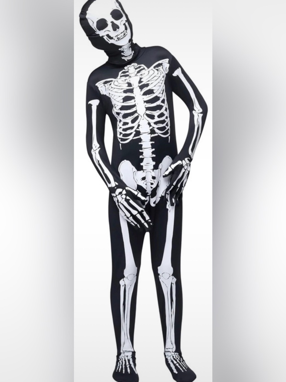 Spooktacular Creations Halloween Kids Sxary 3D Skeleton costume for boys 5-6 yrs